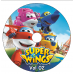 4 DVDs - Super Wings 32 episódios! Kits