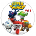 8 DVDs - Super Wings 66 episódios Kits 8 DVDs - Super Wings 66 episódios Kits
