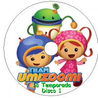 8 DVDs - Team Umizoomi COMPLETO! Kits
