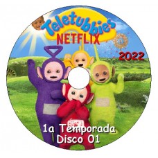 3 DVDs - Teletubbies 2022 - 1a Temporada Completa Episódios