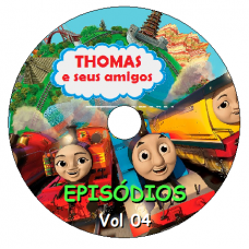 Thomas e Seus Amigos Episódios - Vol 04 Todos os DVDs