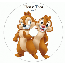 6 DVDs - Tico e Teco Defensores da Lei Completo Kits