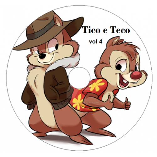 DVD Tico e Teco Confusões na Árvore - Achados e Descobertas