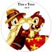 6 DVDs - Tico e Teco Defensores da Lei Completo Kits
