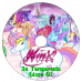 4 DVDs - Winx Club - 3a Temporada Kits