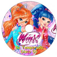 4 DVDs - Winx Club - 8a Temporada Kits